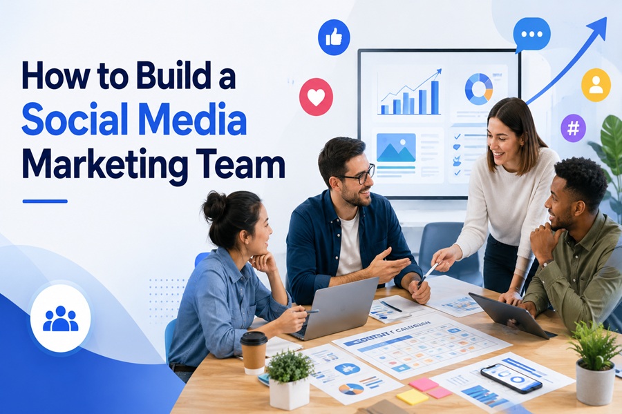 How to Build a Social Media Marketing Team: Roles, Structure, and When to Hire