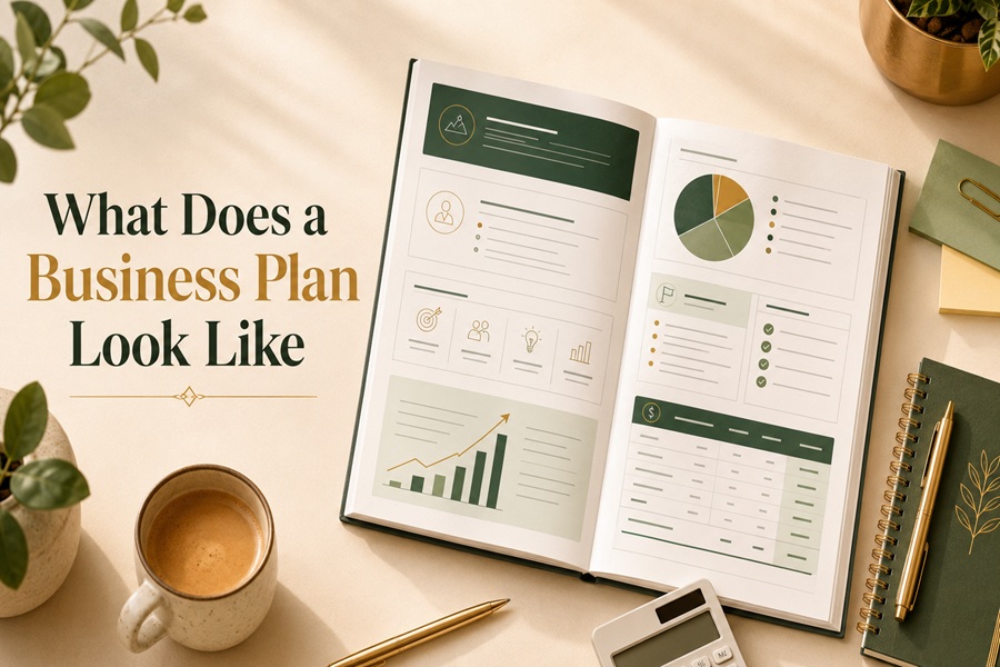 what does a business plan look like